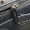 Chanel Classic 8 Cavier Black Glitter